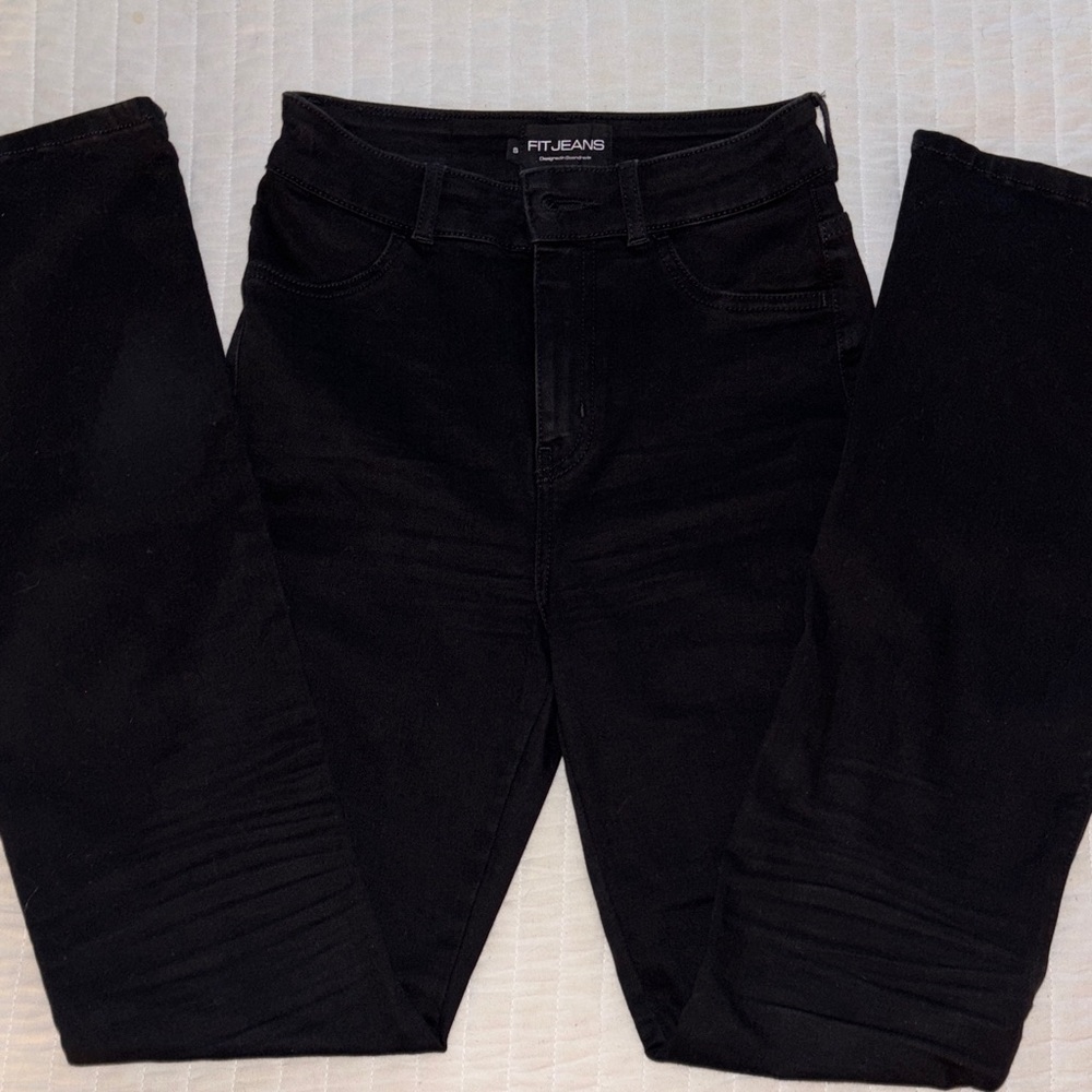 FITJEANS Classic Black Jeans